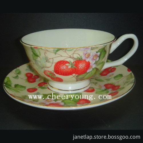 Cup and Saucer (CY-B534)
